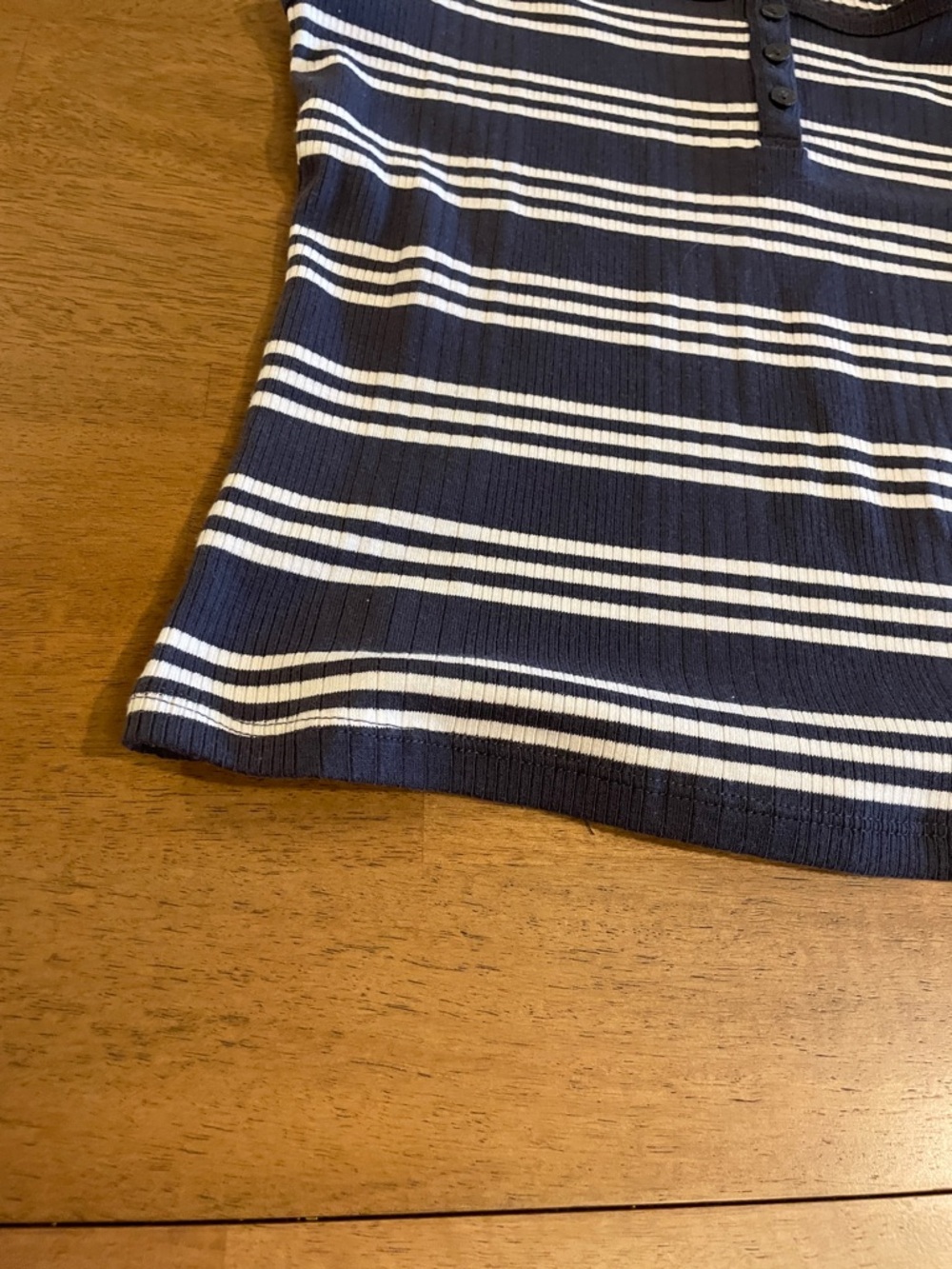 Universal Thread Ribbed Tank in Heather Gray - Picture 5 of 6